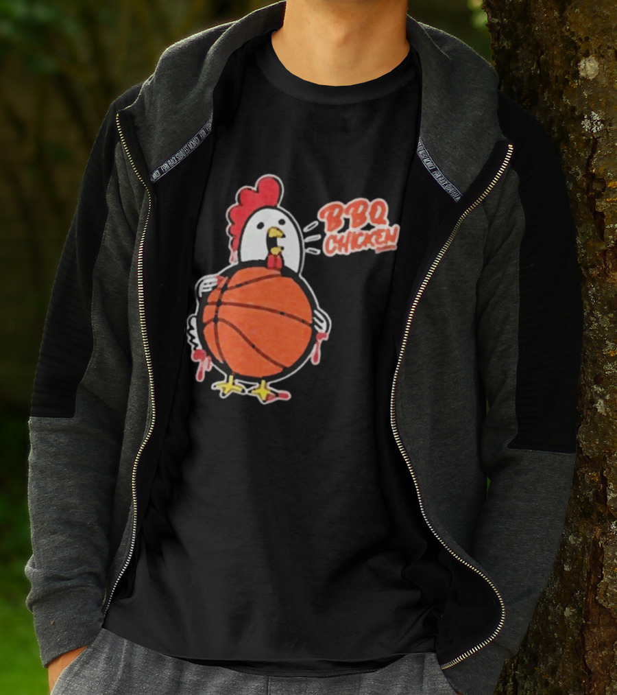 BBQ Chicken Ballers Basketball Most Popular For Sale T-Shirt