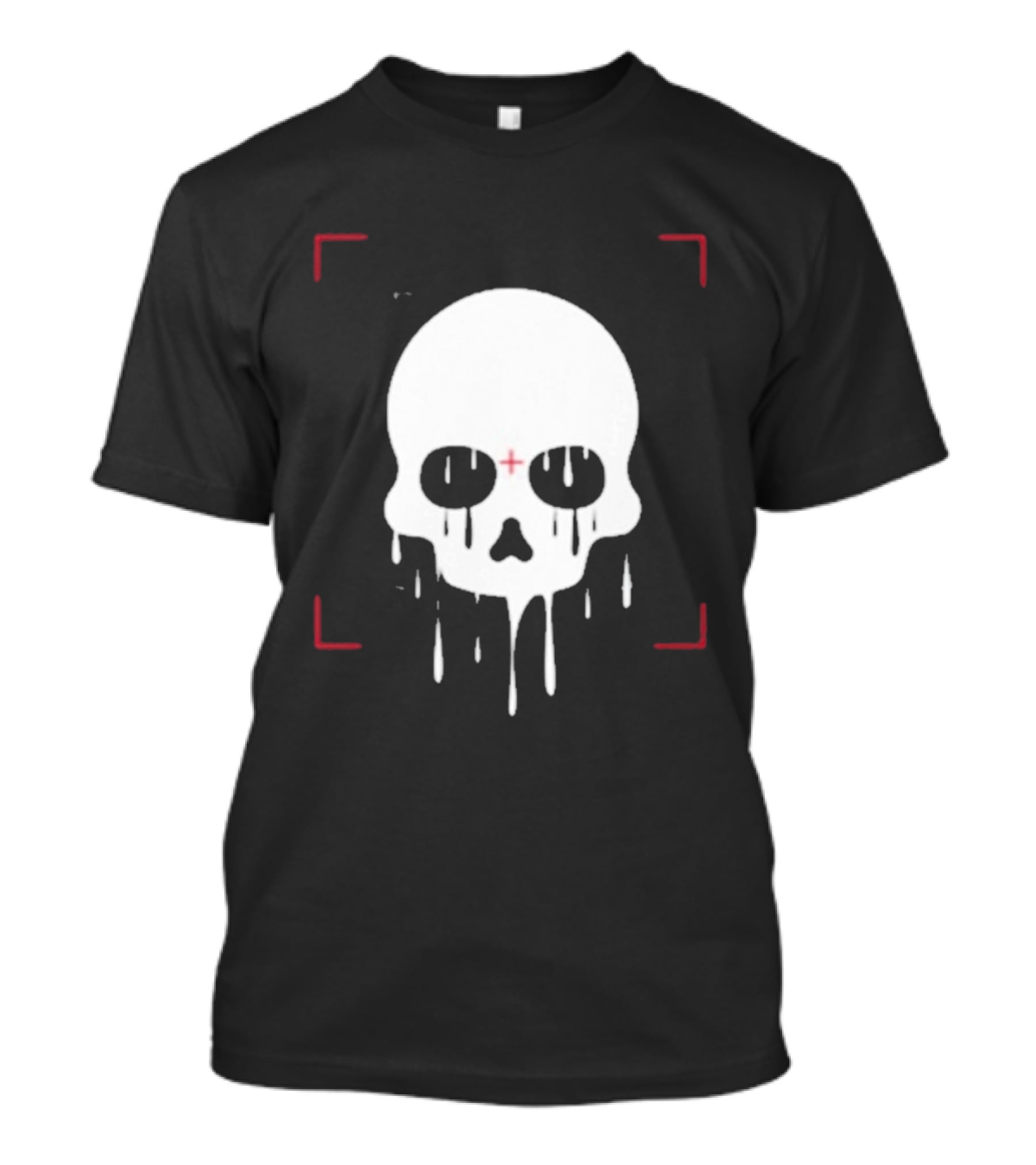 Blast Cs Dripping Skull Target T-Shirt
