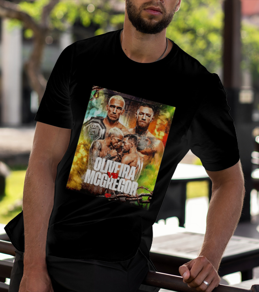 Oliveira Vs McGregor BMF Title UFC Fight Week T-Shirt