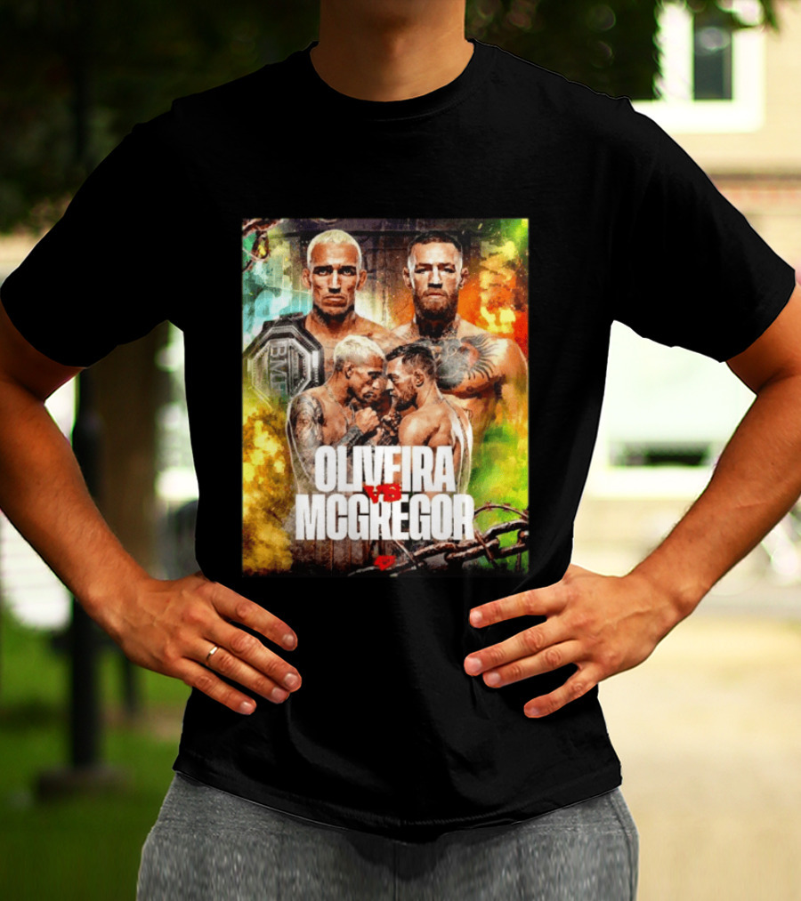 Oliveira Vs McGregor BMF Title UFC Fight Week T-Shirt
