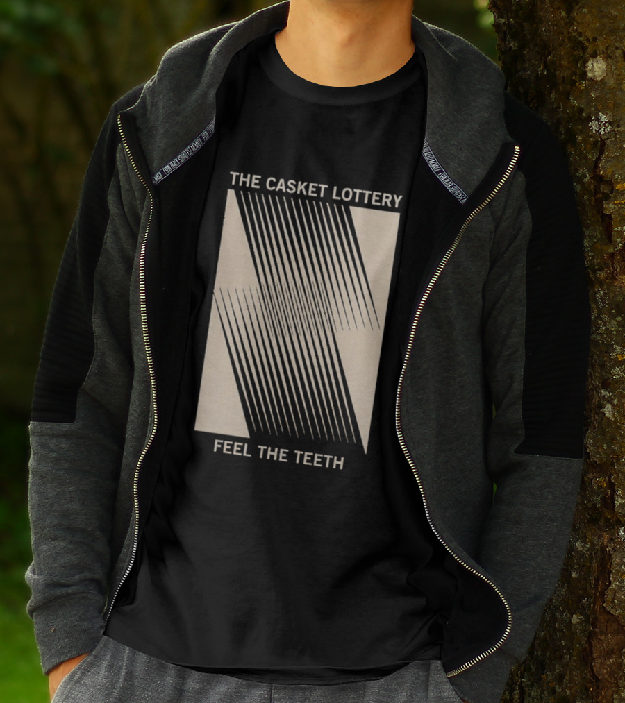 The Casket Lottery Feel The Teeth Linear T-Shirt