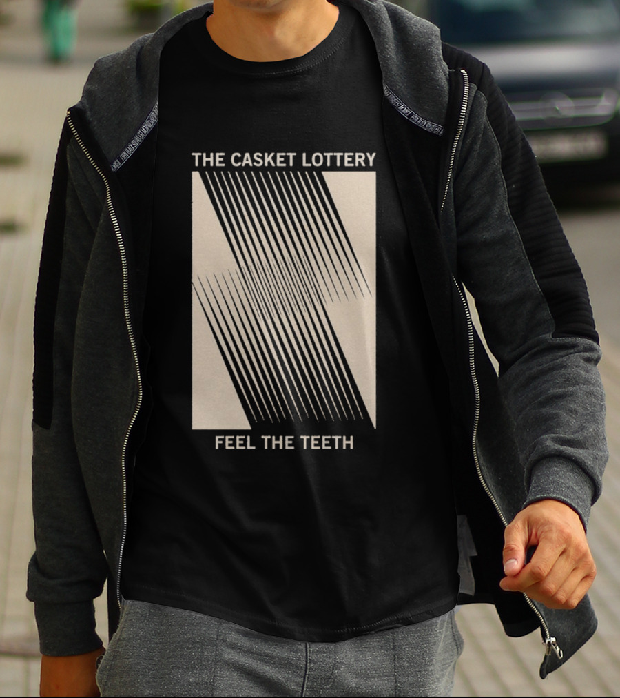 The Casket Lottery Feel The Teeth Linear T-Shirt
