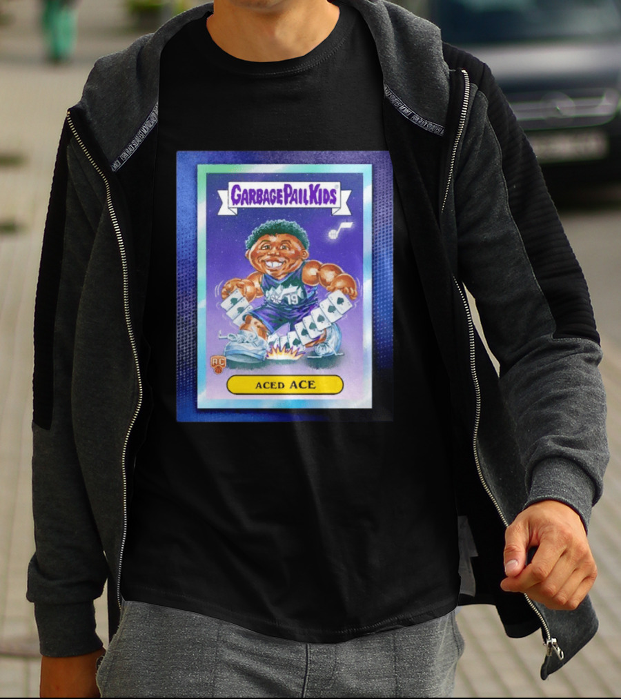 Garbage Pail Kids Aced Ace Bailey Utah Jazz Trading Card T-Shirt
