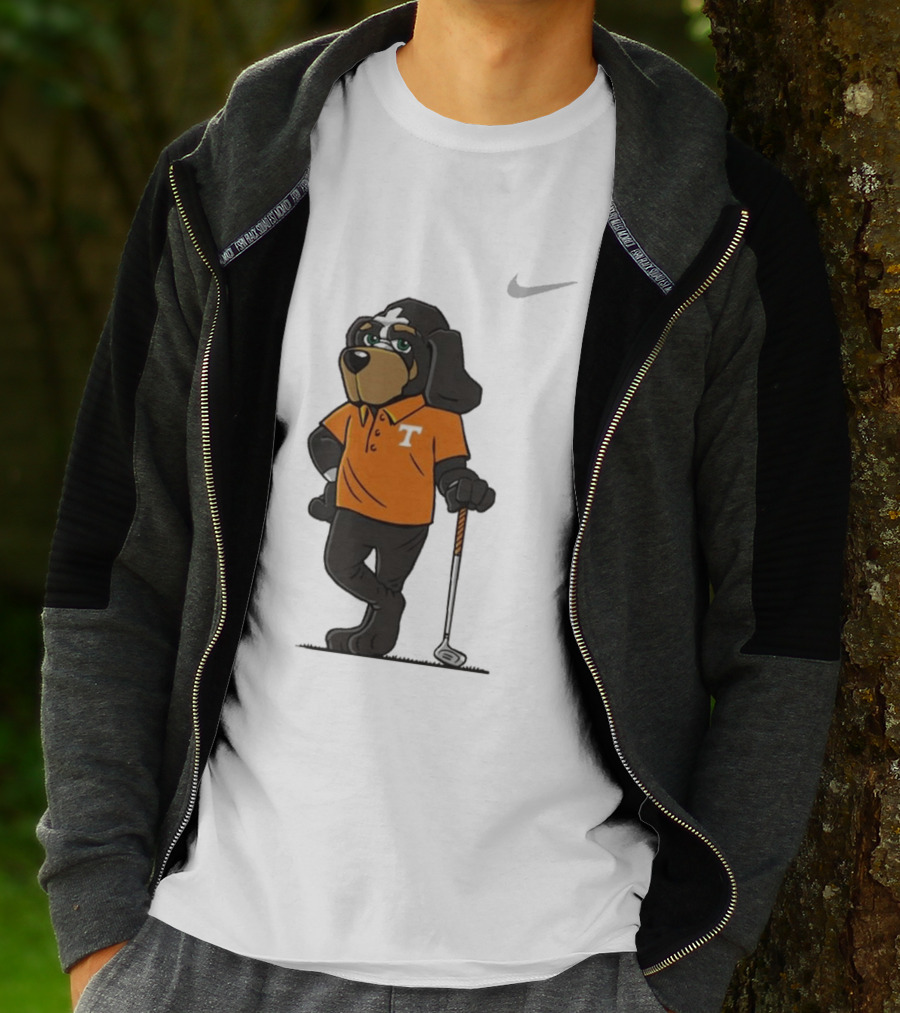 Vol Golfing Smokey In Tennessee Orange Nike T-Shirt