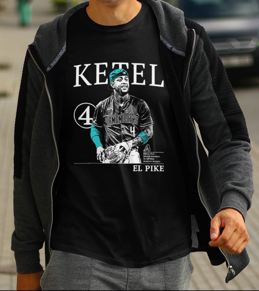 Ketel Marte El Pike D Backs 2026 4 T-Shirt