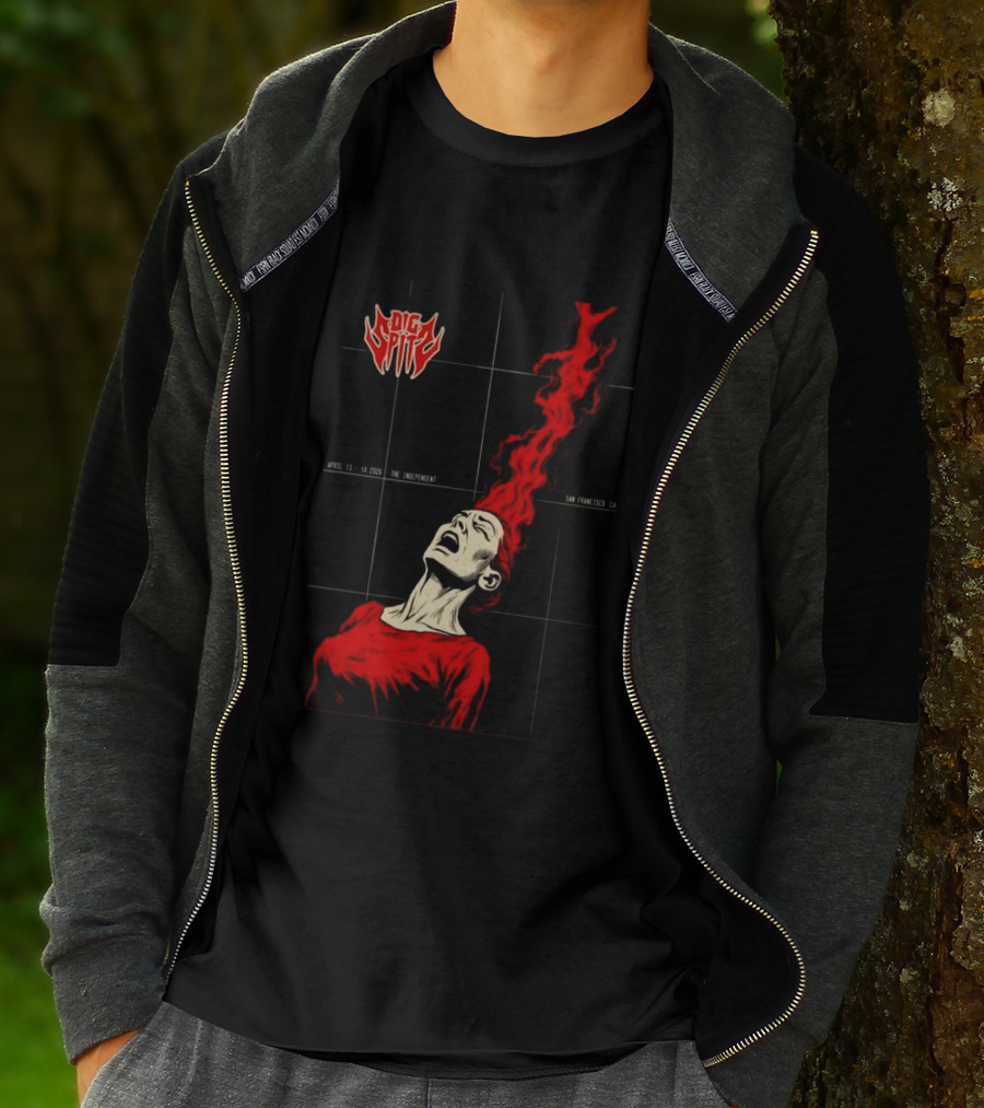 Die Spitz April 13 14 2026 The Independent San Francisco CA T-Shirt