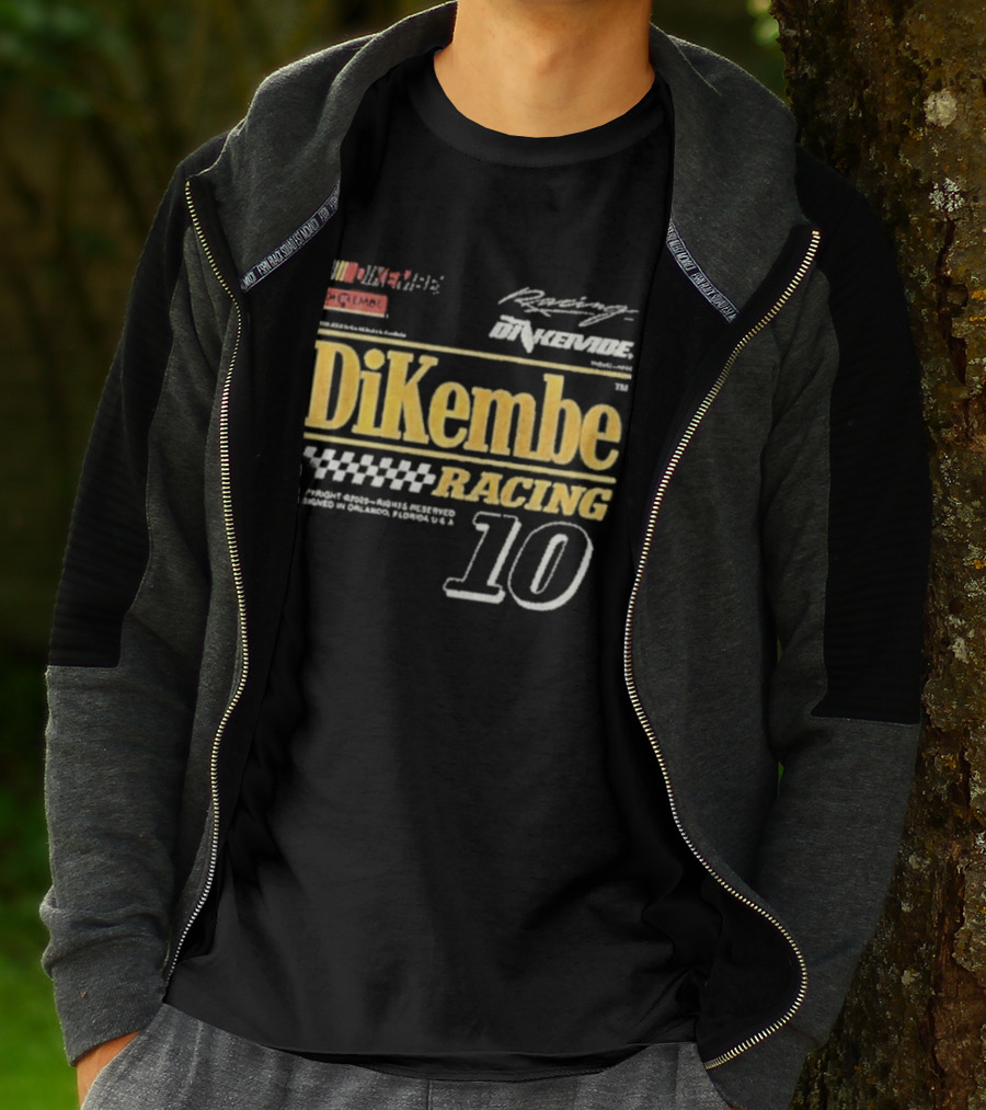 DiKembe Racing Gainesville Orlando Florida Number 10 T-Shirt