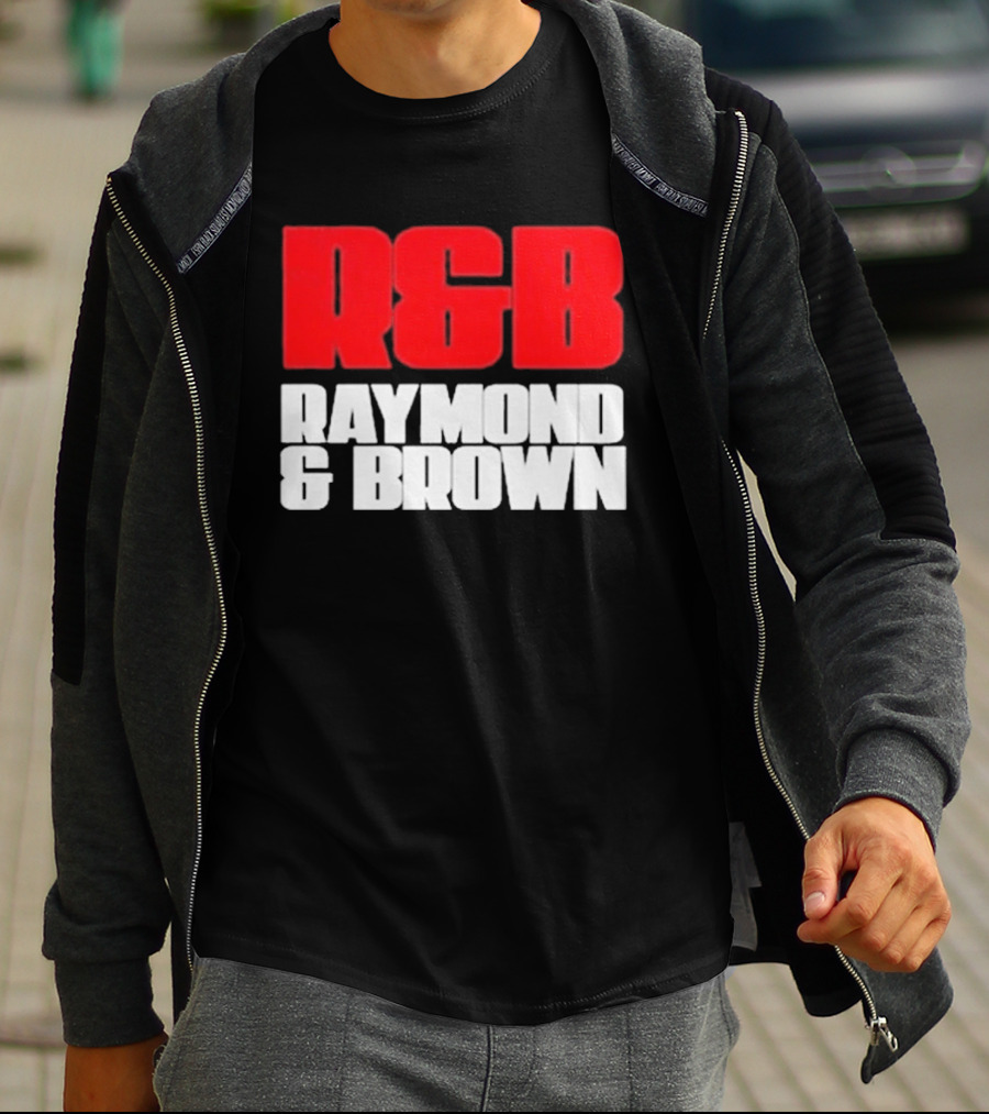 Raymond & Brown R&B World Tour 2026 Bold Red White T-Shirt