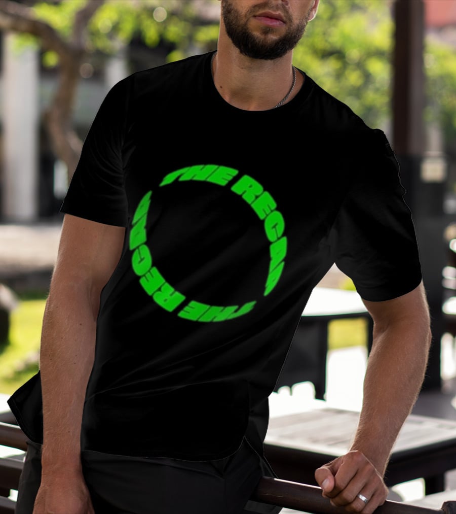 Kneecap The Recap Circular Green T-Shirt