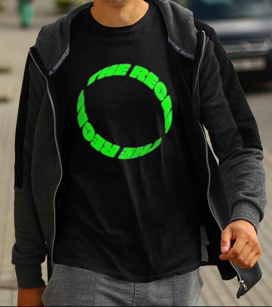 Kneecap The Recap Circular Green T-Shirt