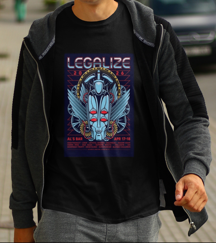 Legalize 4 17 4 18 2026 Lexington KY T-Shirt