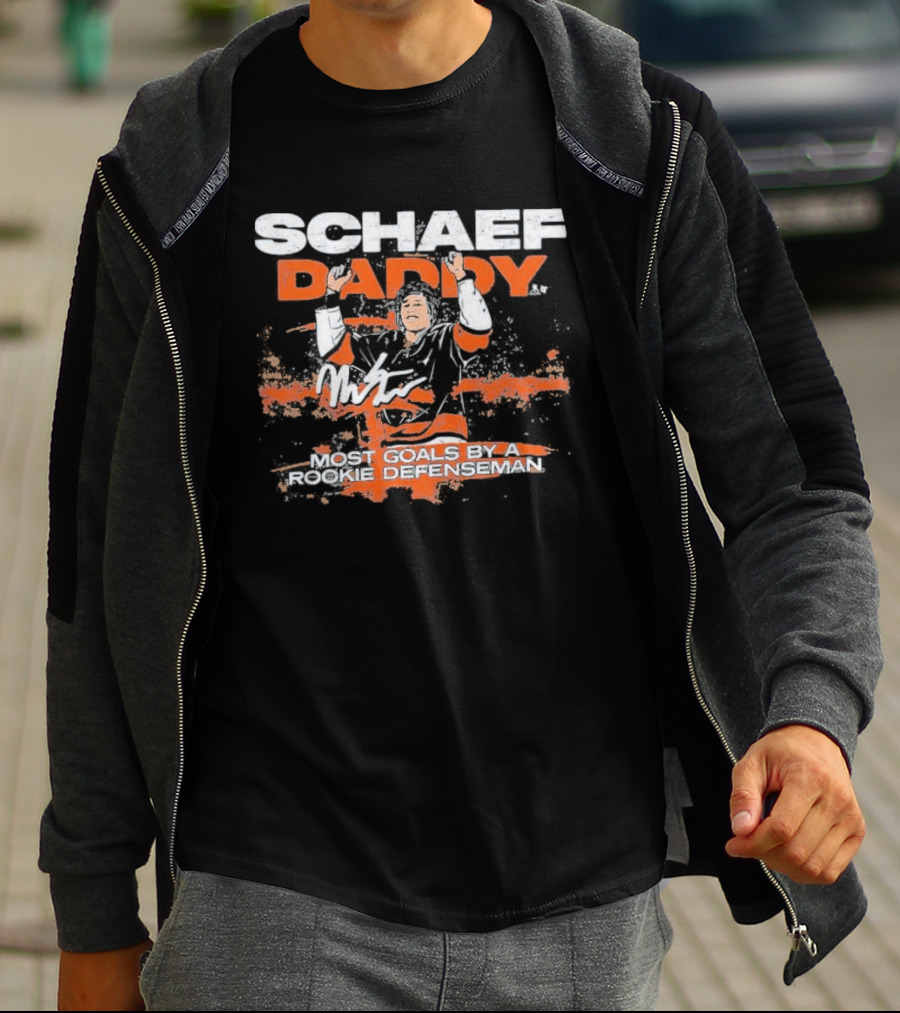 Schaef Daddy Goals By A Defenseman T-Shirt