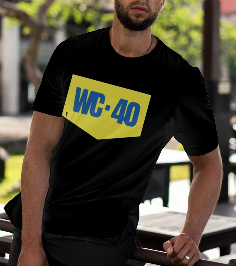 Willson Contreras WC 40 Blue Text On Yellow T-Shirt