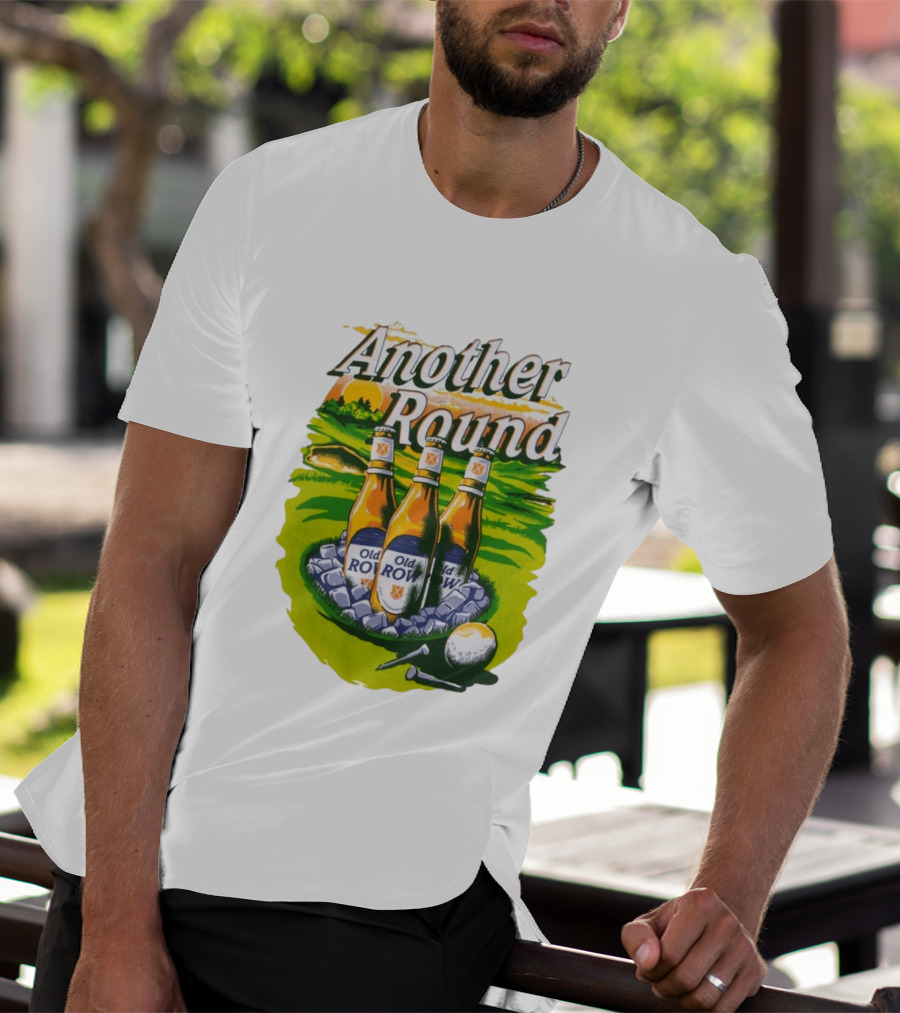 Another Round Old Row Golf Beer Bottles T-Shirt