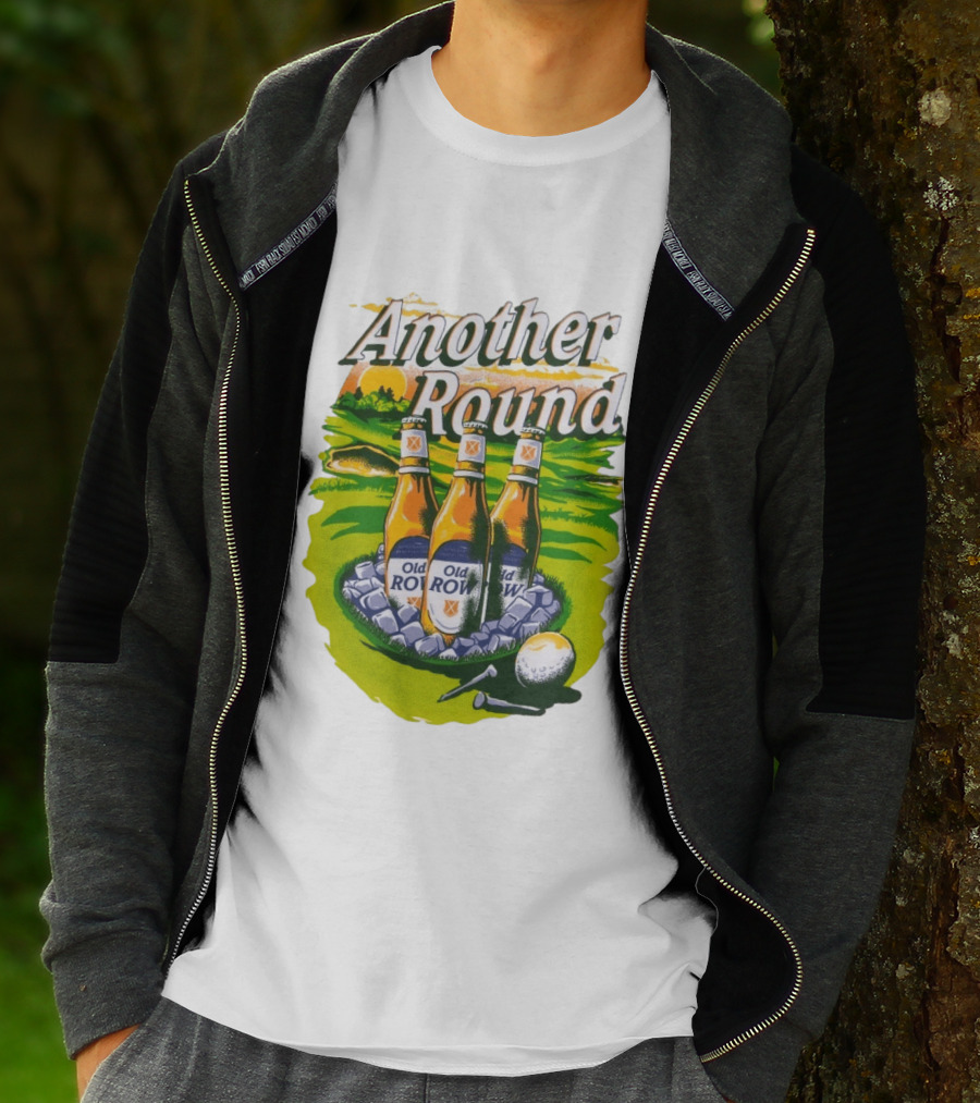 Another Round Old Row Golf Beer Bottles T-Shirt