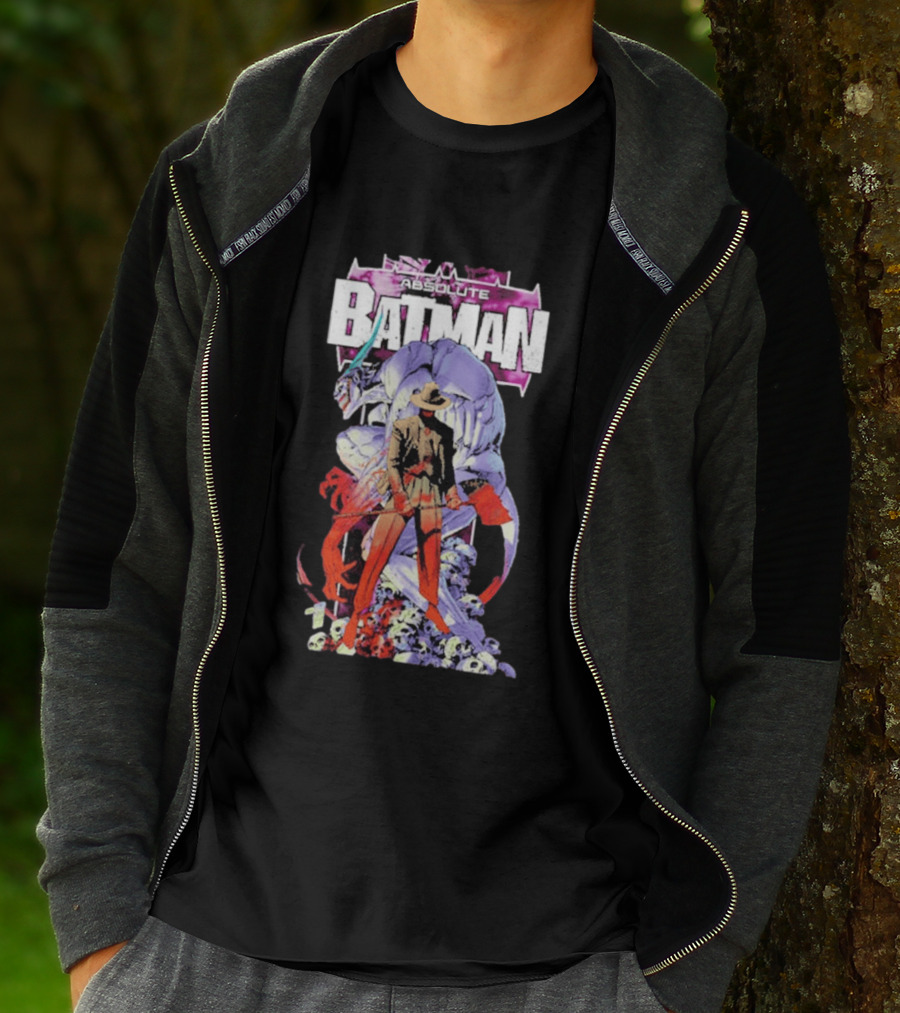 Absolute Batman Featuring Iconic Character And Enigmatic Figure Issue 19 Covers T-Shirt