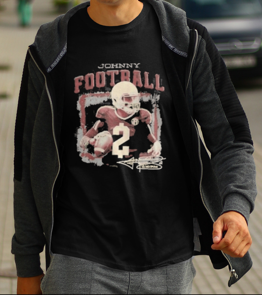 Johnny Manziel Number 2 Football Player Texas A&M Aggies T-Shirt