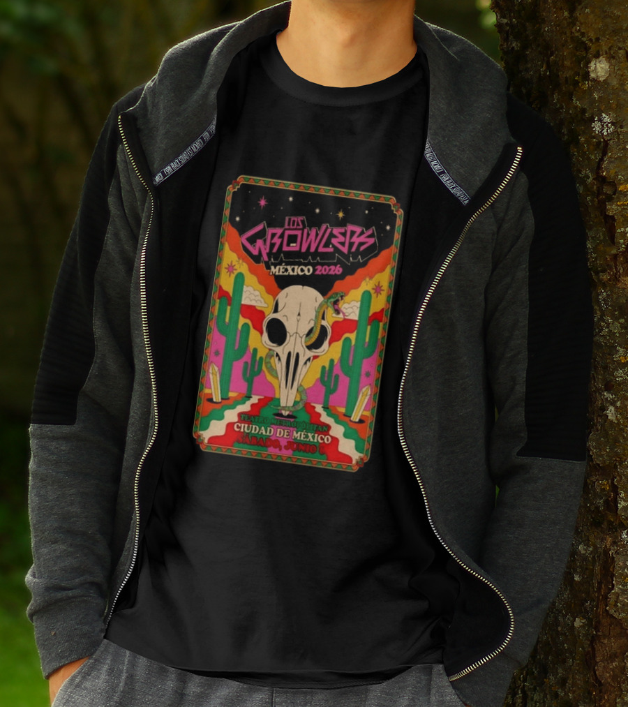 Los Growlers México 2026 Teatro Metropólitan Ciudad De México Sábado Junio T-Shirt