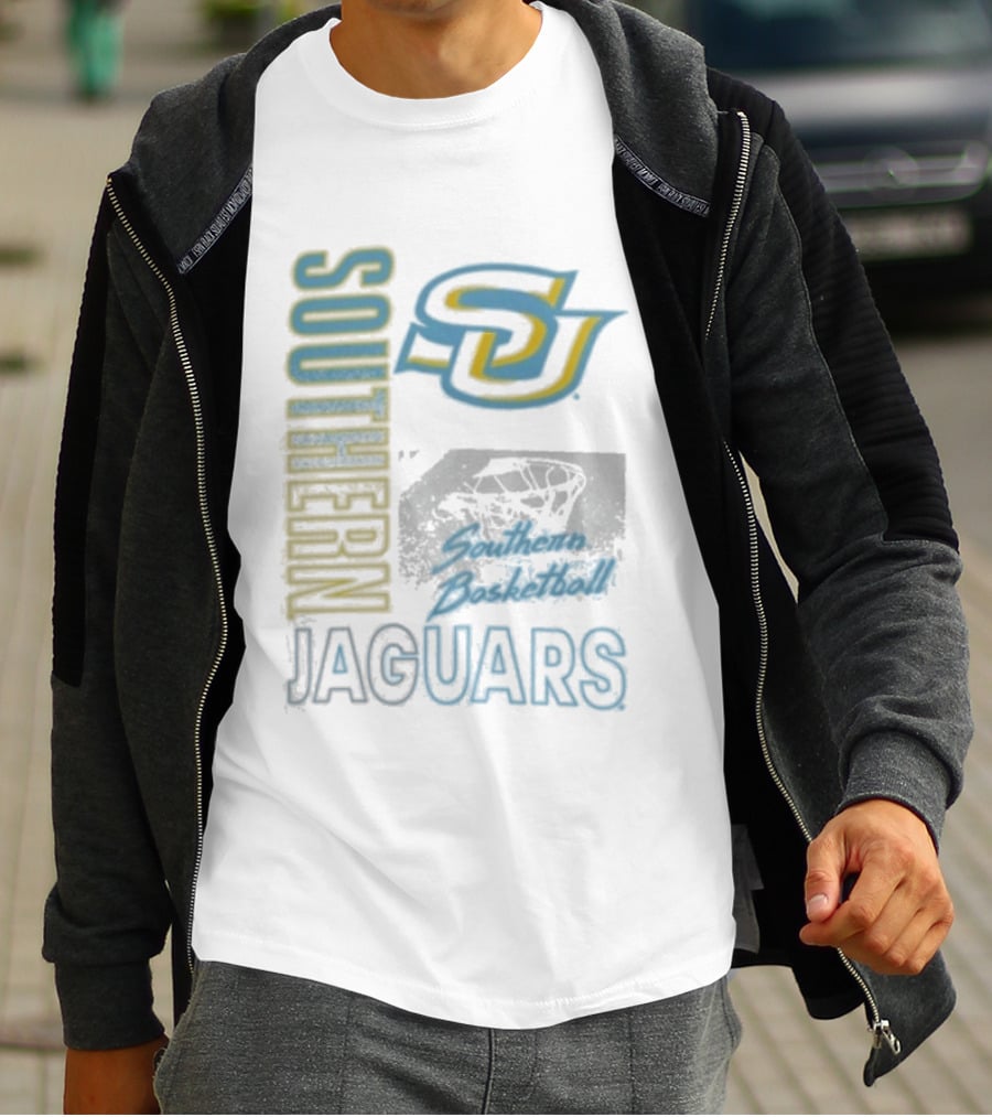 Southern University Jaguars SU Classic Basketball Bench T-Shirt