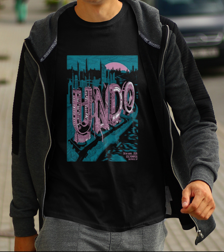 UNDO SESC Pompéia São Paulo 04 De Abril 2026 T-Shirt