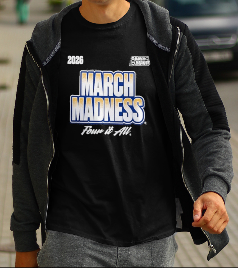 2026 NCAA Women's Basketball Tournament March Madness Power And Skill T-Shirt