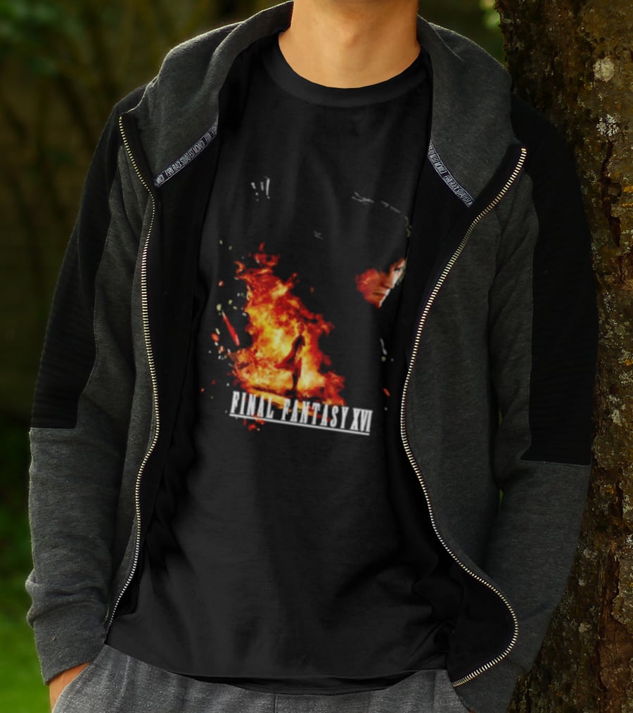 Ben Starr Final Fantasy XVI Fire Element T-Shirt