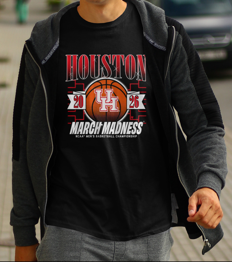 Houston Cougars 2026 NCAA Men's Basketball Championship March Madness T-Shirt