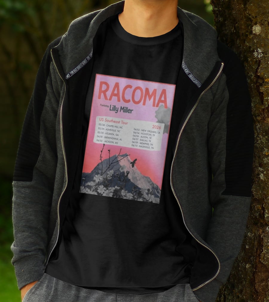 Racoma Ft Lilly Miller US Southeast Tour 2026 T-Shirt