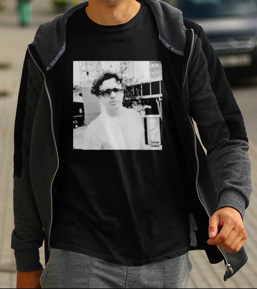 Sweet Action Jack Harlow Black And White Photo Explicit Content T-Shirt