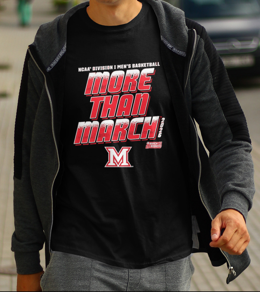 More Than March Maryland Terrapins NCAA D1 Basketball March Madness T-Shirt
