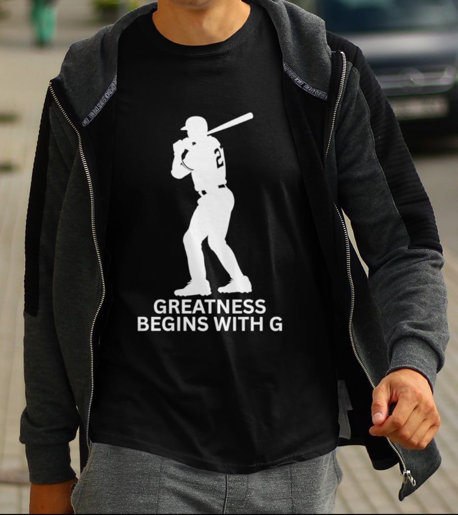 New York Yankees Giancarlo Stanton Greatness Begins With G T-Shirt