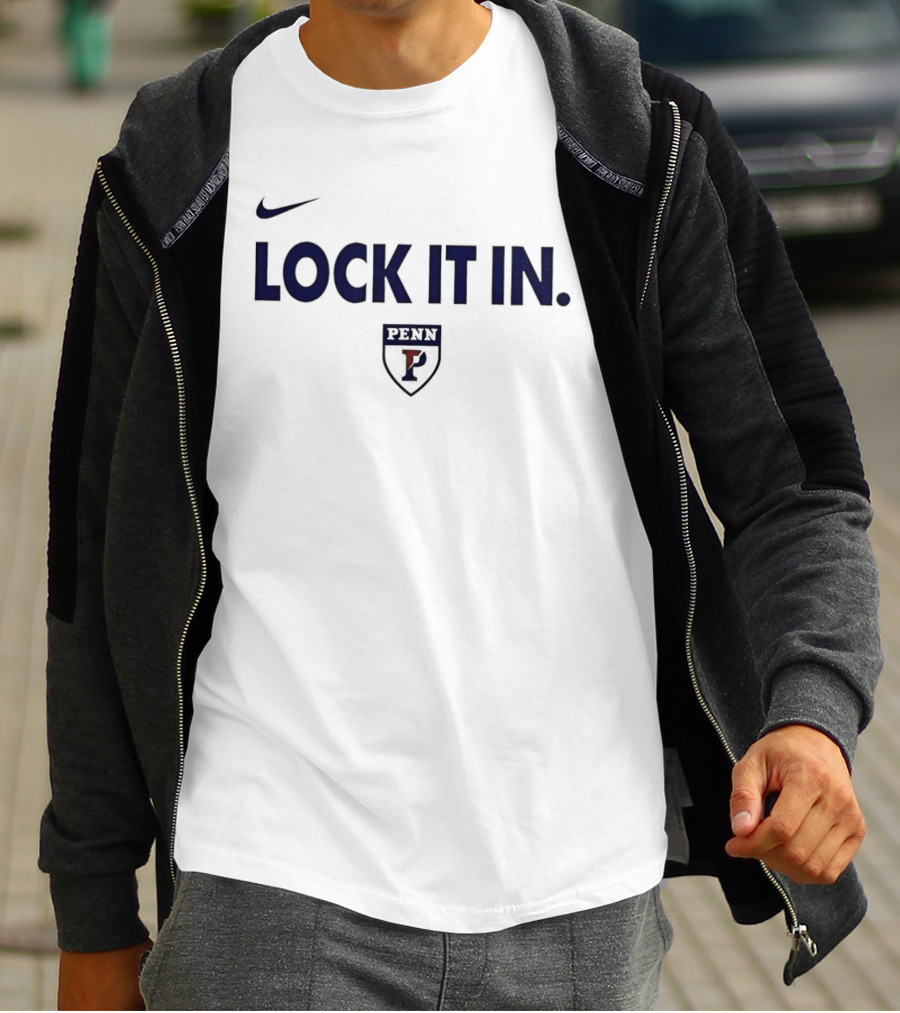 Nike Penn Quakers Lock It In 2026 Basketball T-Shirt