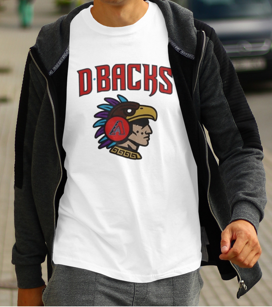 2026 D Backs World Tour Mexico City Series Aztec Baseball T-Shirt