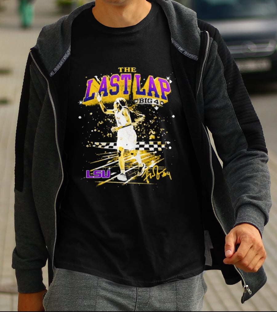 The Last Lap Flau'jae Johnson LSU Tigers Basketball T-Shirt