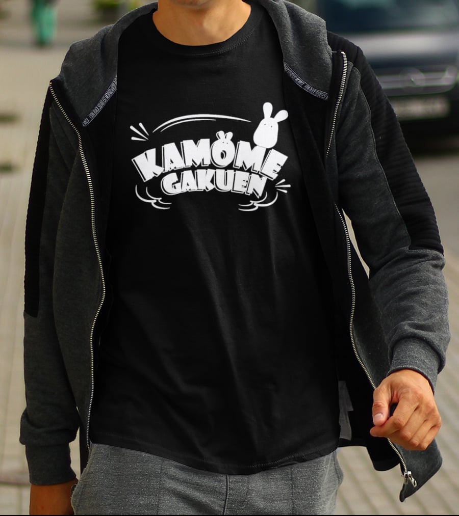 Toilet Bound Hanako Kun Kamome Gakuen Rabbit Motif T-Shirt