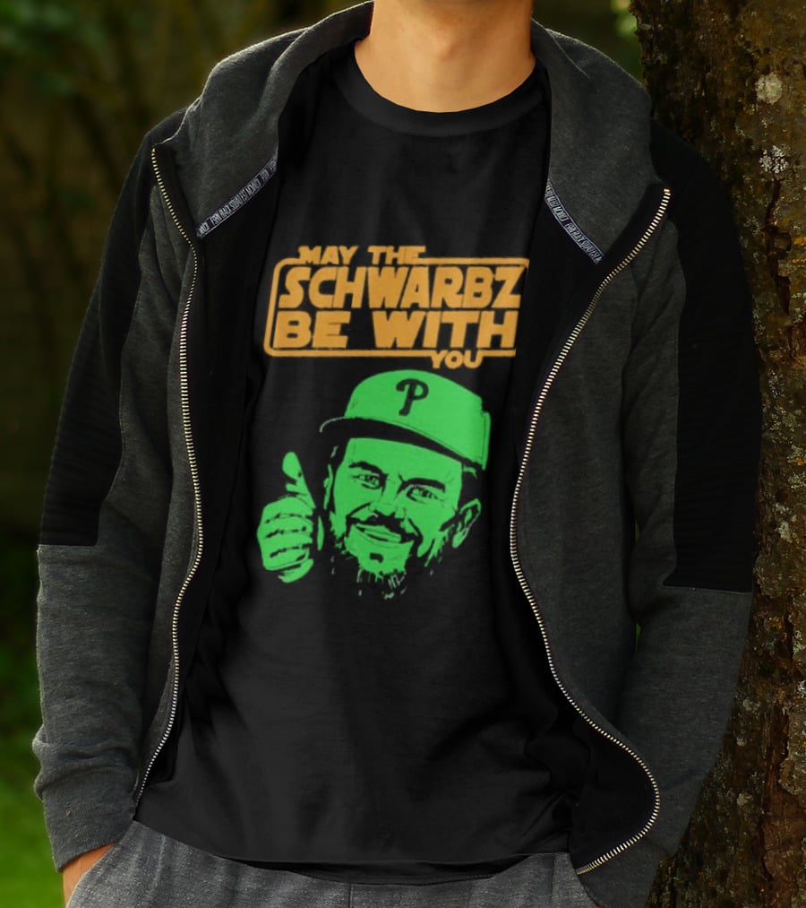 May The Schwarbz Be With You Kyle Schwarber Baseball T-Shirt