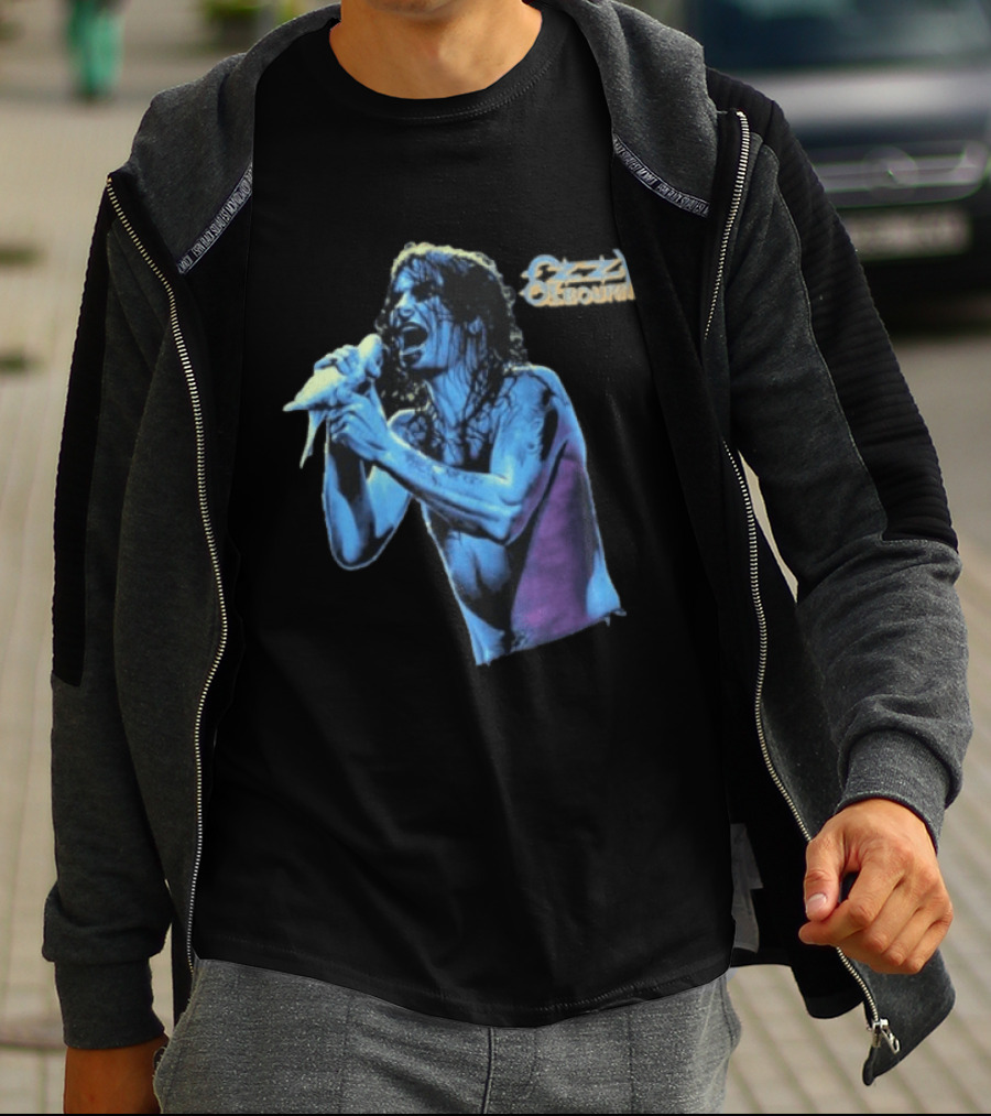 Ozzy Osbourne 1997 Blue Dove Iconic Performance T-Shirt