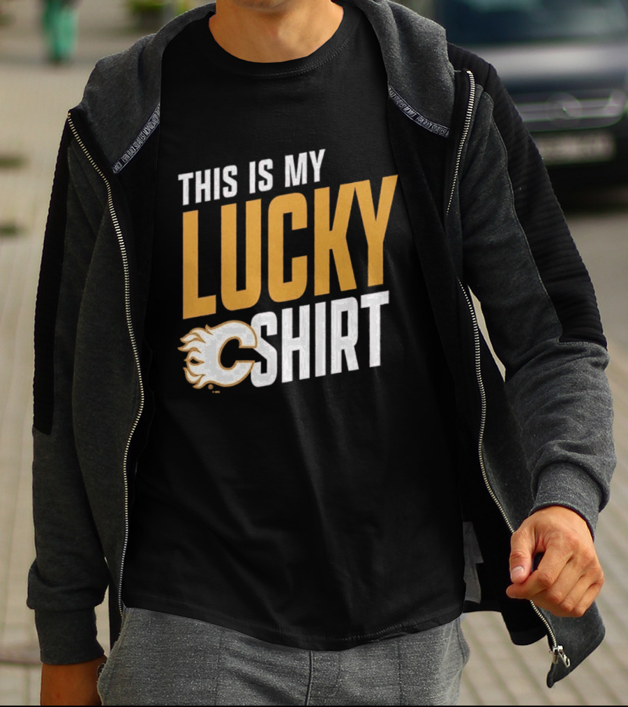 Calgary Flames This Is My Lucky 2026 T-Shirt