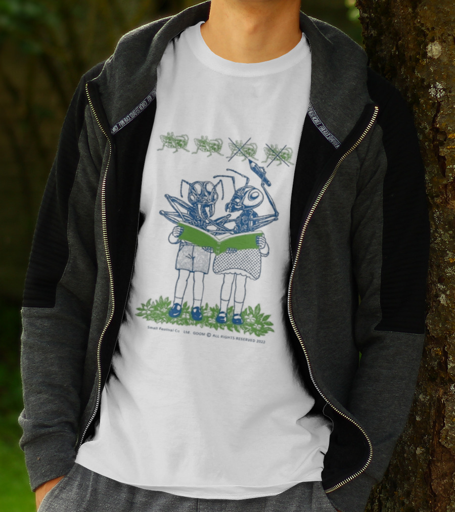 Its All Gloom The Quest Bug Characters With Map Adventure T-Shirt