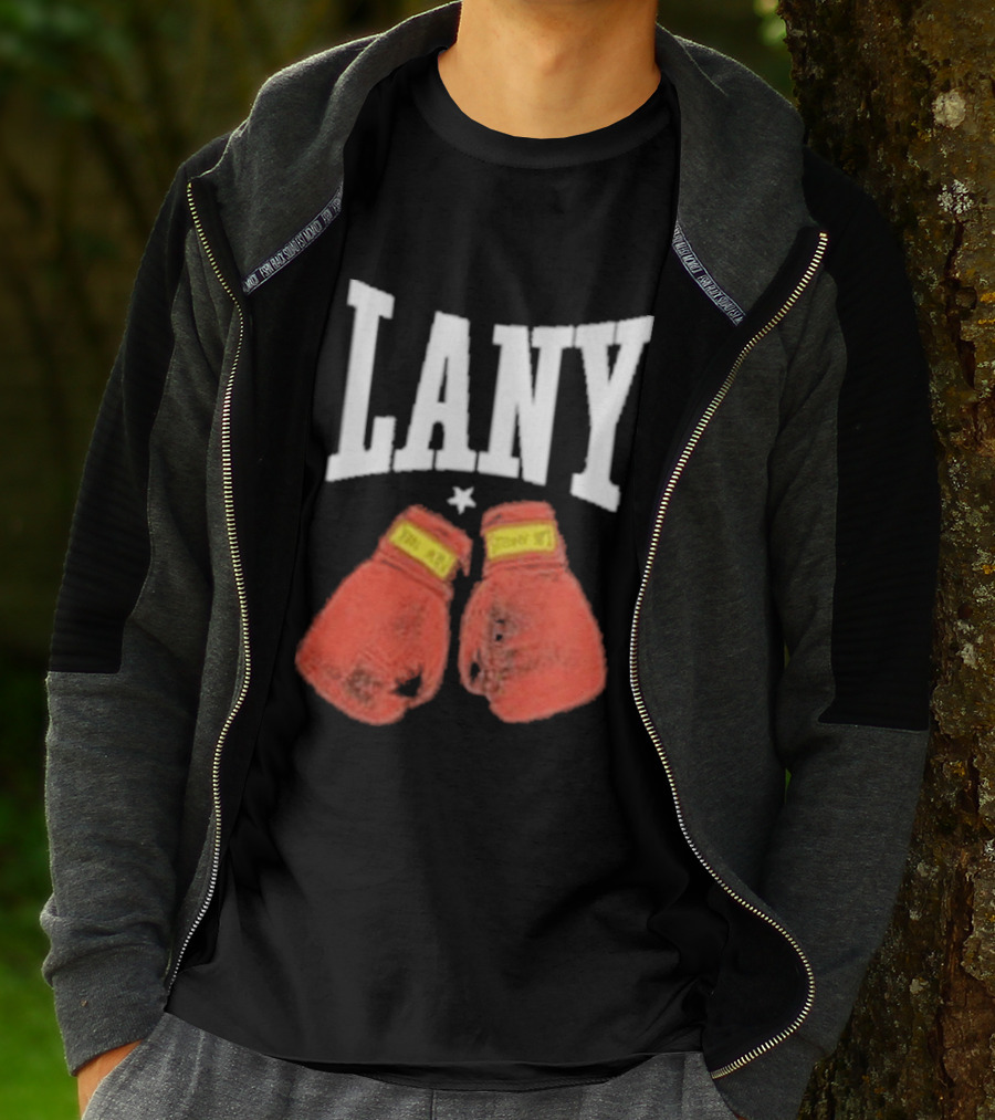 Lany Red Boxing Gloves Icon With Star T-Shirt