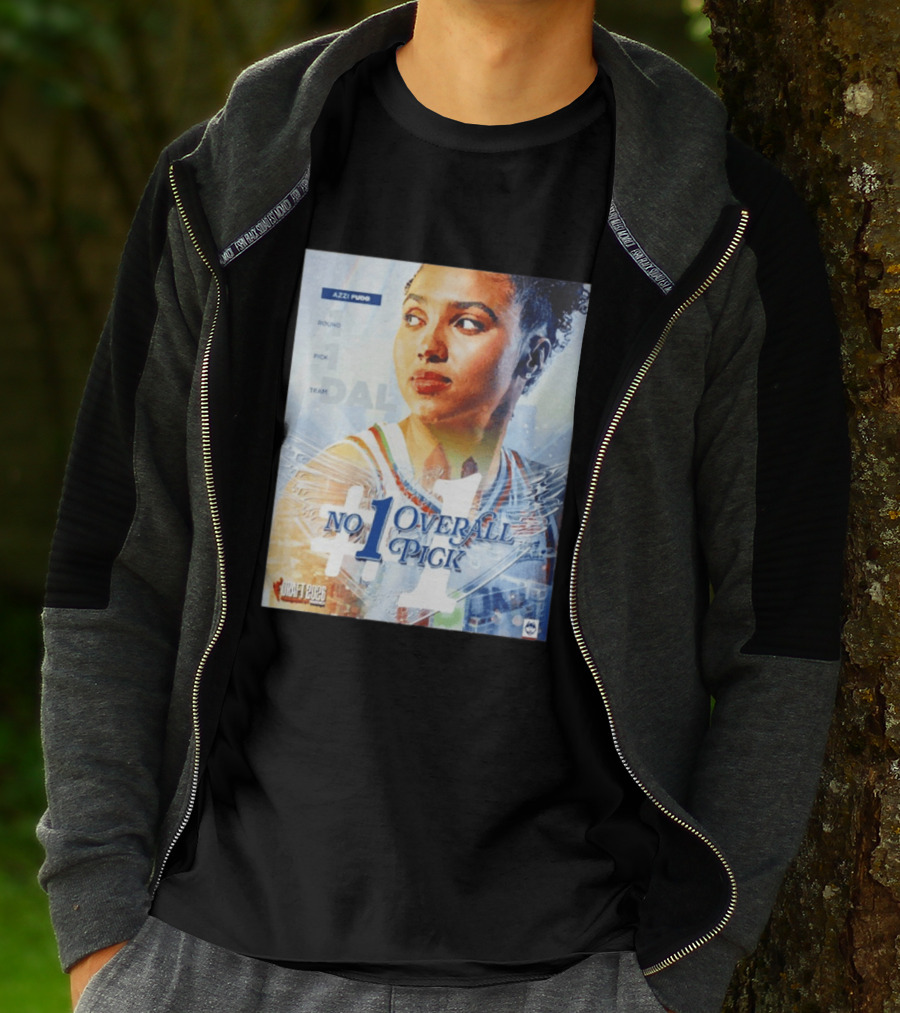 Azzi Fudd UConn Huskies No 1 Overall Pick 2026 WNBA Draft T-Shirt