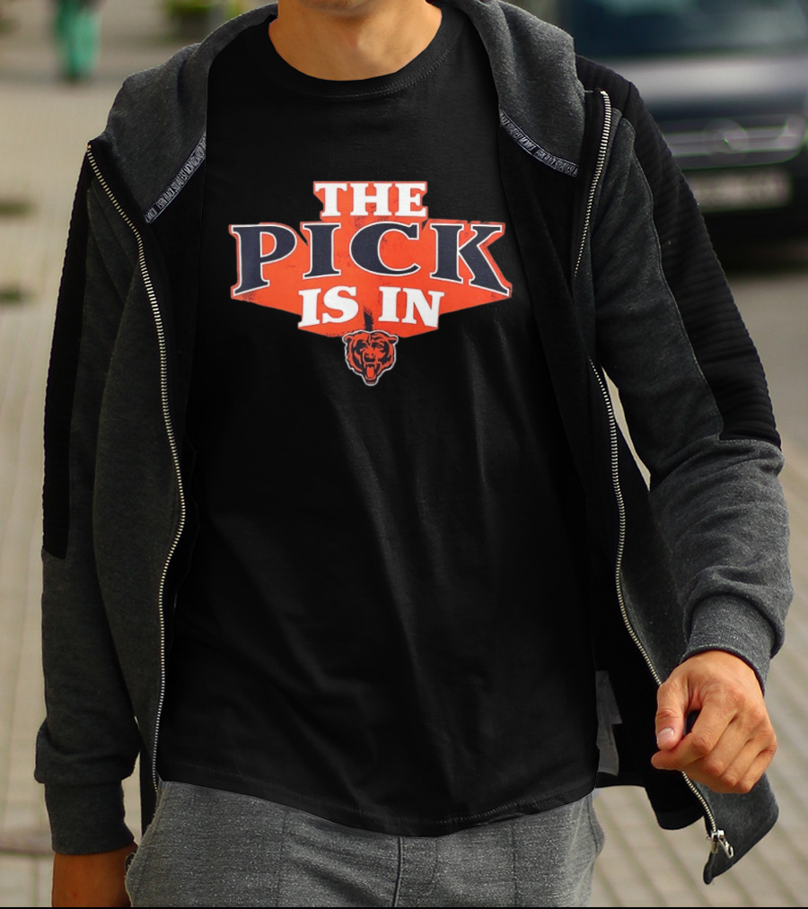 The Pick Is In Chicago Bears Football Bear T-Shirt