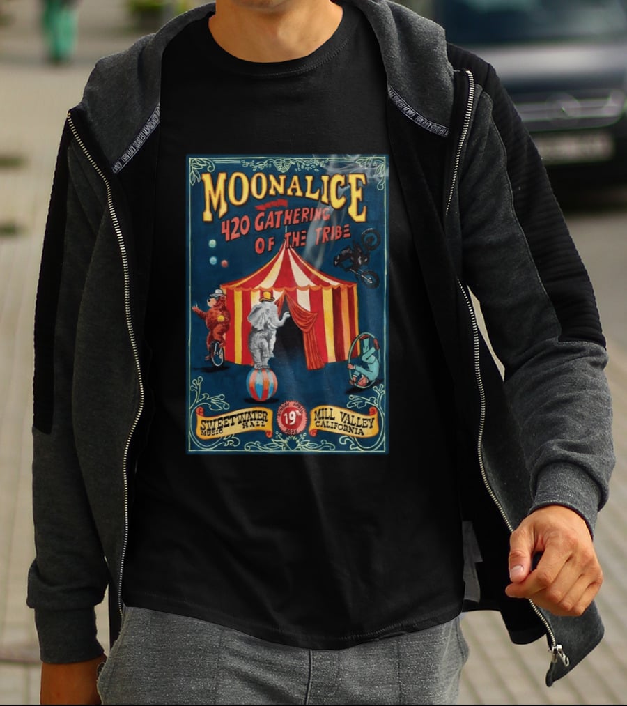 Moonalice 420 Gathering Of The Tribe Sweetwater Music Hall Mill Valley California Apr 19 2026 T-Shirt