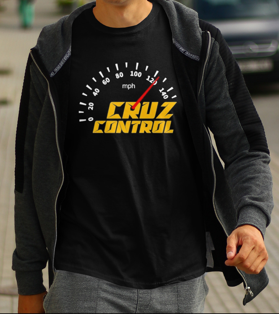 Cruz Control Speedometer MPH Pittsburgh Pirates T-Shirt