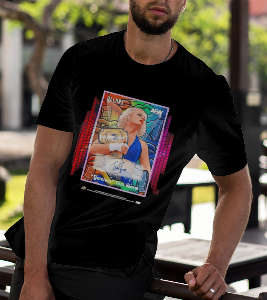 Allure Timeless Toni Storm AEW Upper Deck T-Shirt