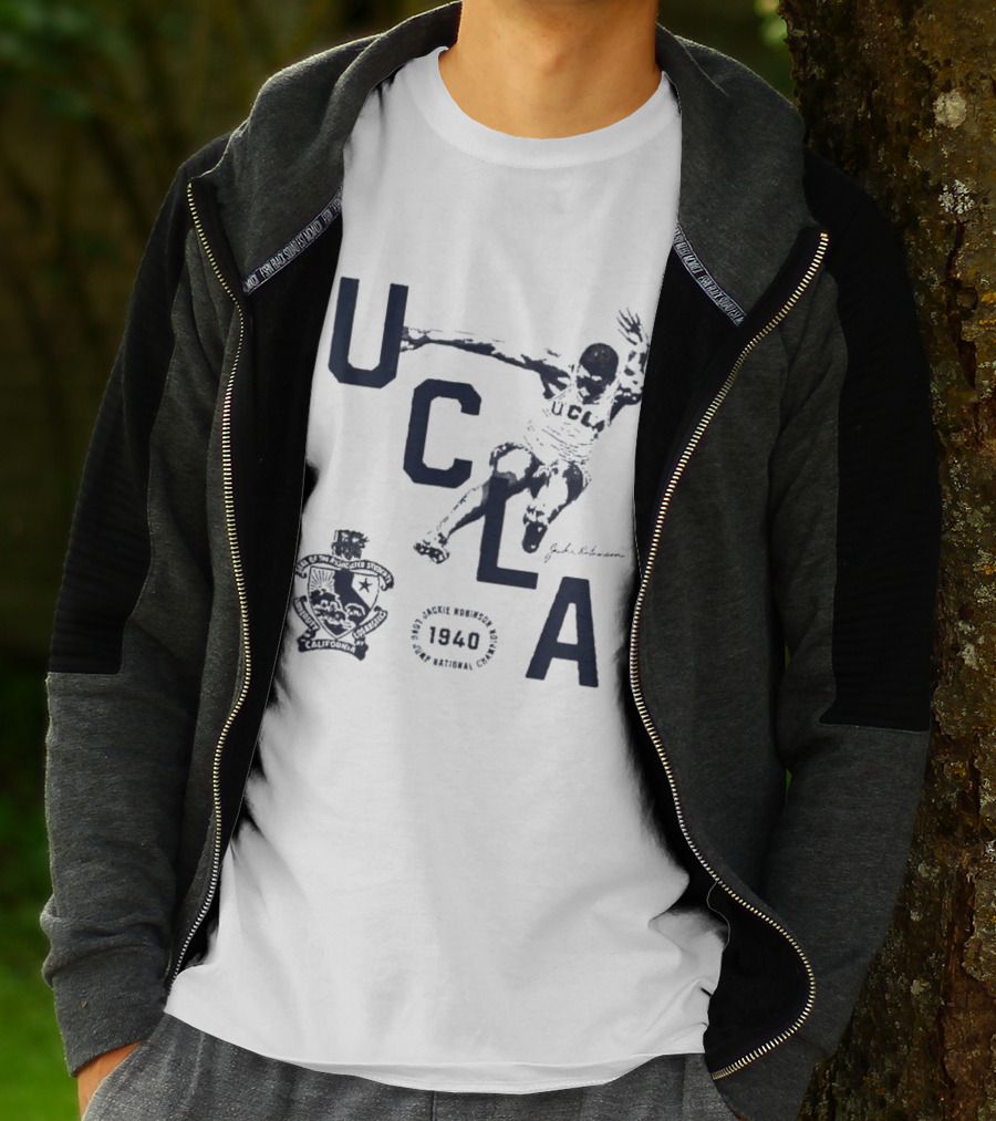 UCLA Jackie Robinson 1940 Long Jump National Champion Jackie Robinson Day 2026 T-Shirt