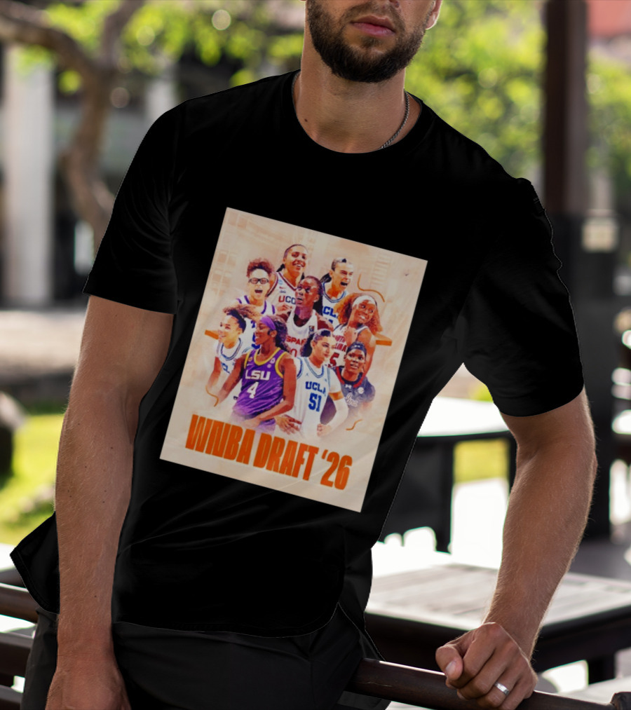 NCAA Women's Basketball WNBA Draft 2026 NCAA UCLA LSU Players T-Shirt
