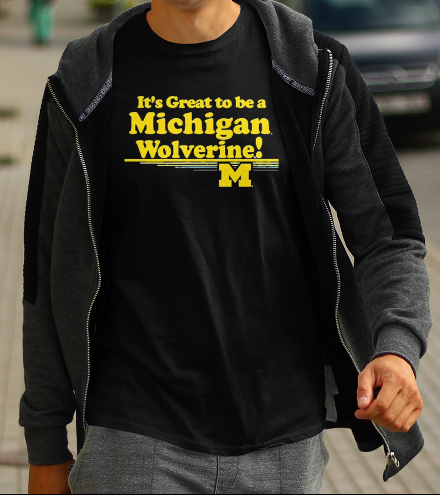 It's Great To Be A Michigan Wolverine M 2026 National Champs T-Shirt