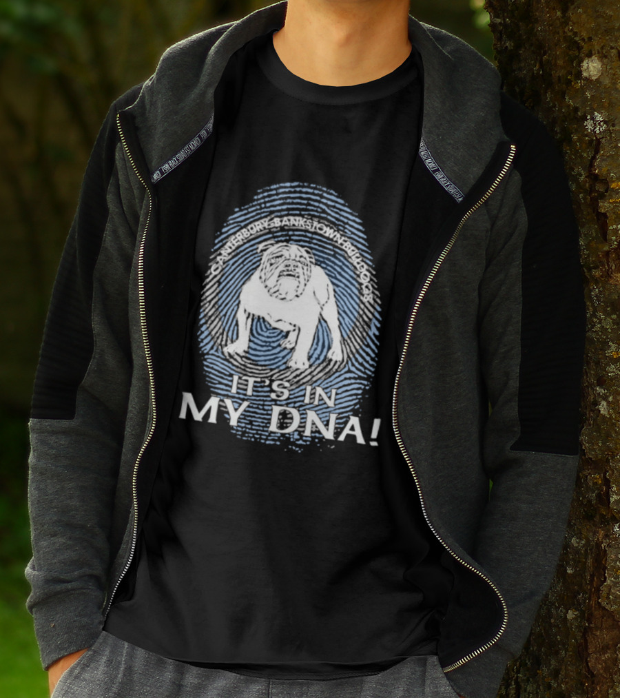 Canterbury Bankstown Bulldogs It's In My Dna Fan T-Shirt