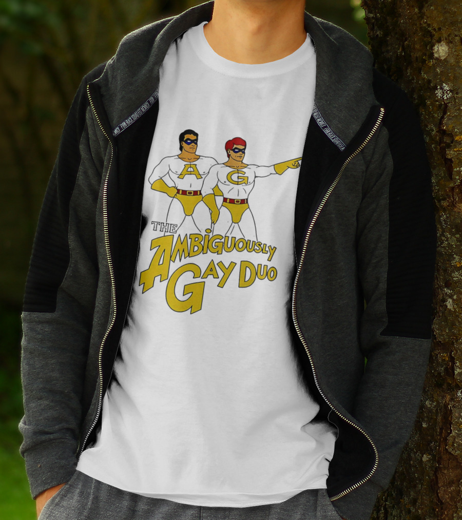 AG The Ambiguously Gay Duo Characters Classic Comic T-Shirt